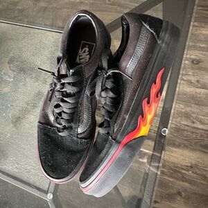Old School Vans - flame 🔥
